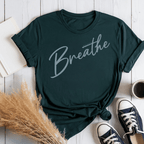 Breathe Script - Adult T-Shirt
