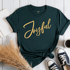 Joyful Script - Adult T-Shirt
