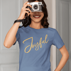 Joyful Script - Adult T-Shirt