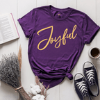 Joyful Script - Adult T-Shirt