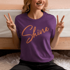 Shine Script - Adult T-Shirt