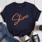 Shine Script - Adult T-Shirt