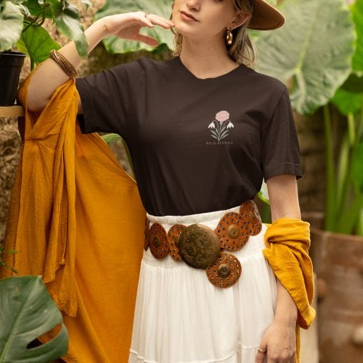 New Hope Blooms Here, January – Carnation & Snowdrop - Adult T-Shirt