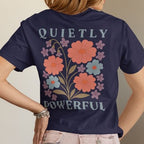 Quietly Powerful, February – Violet & Primrose - Adult T-Shirt