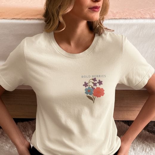 Quietly Powerful, February – Violet & Primrose - Adult T-Shirt
