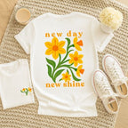 New Day New Shine - March – Daffodil - Adult T-Shirt