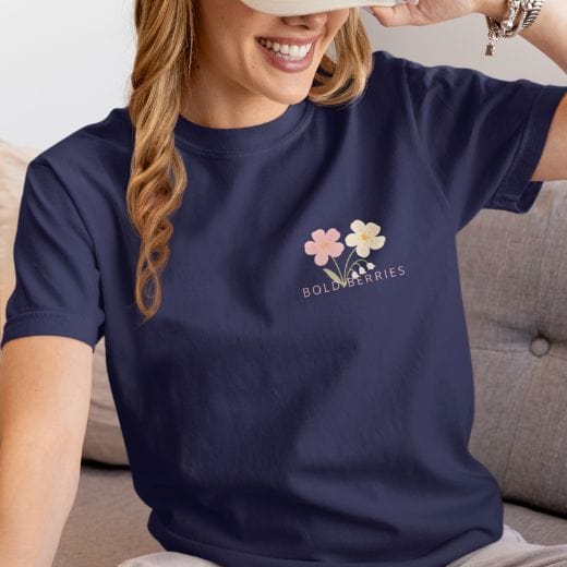 Choose the Sunshine - May – Lily of the Valley & Hawthorn - Adult T-Shirt
