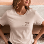 Heart First Always - June – Rose & Honeysuckle - Adult T-Shirt