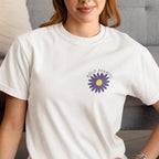 Grow Your Mind - September – Aster & Morning Glory - Adult T-Shirt
