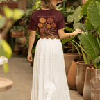 Warm Soul Bright Spirit - October – Marigold & Cosmos - Adult T-Shirt