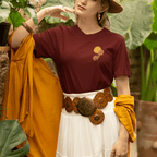 Warm Soul Bright Spirit - October – Marigold & Cosmos - Adult T-Shirt