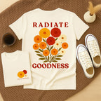 Radiate Goodness - November – Chrysanthemum - Adult T-Shirt