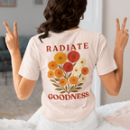 Radiate Goodness - November – Chrysanthemum - Adult T-Shirt