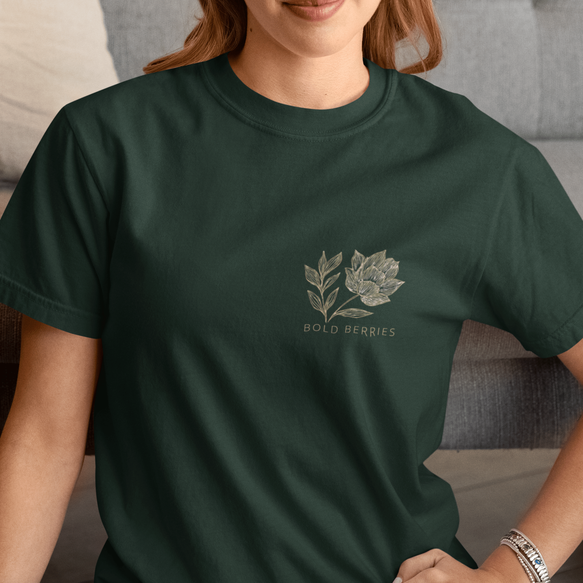 She is a Wildflower - Adult T-Shirt