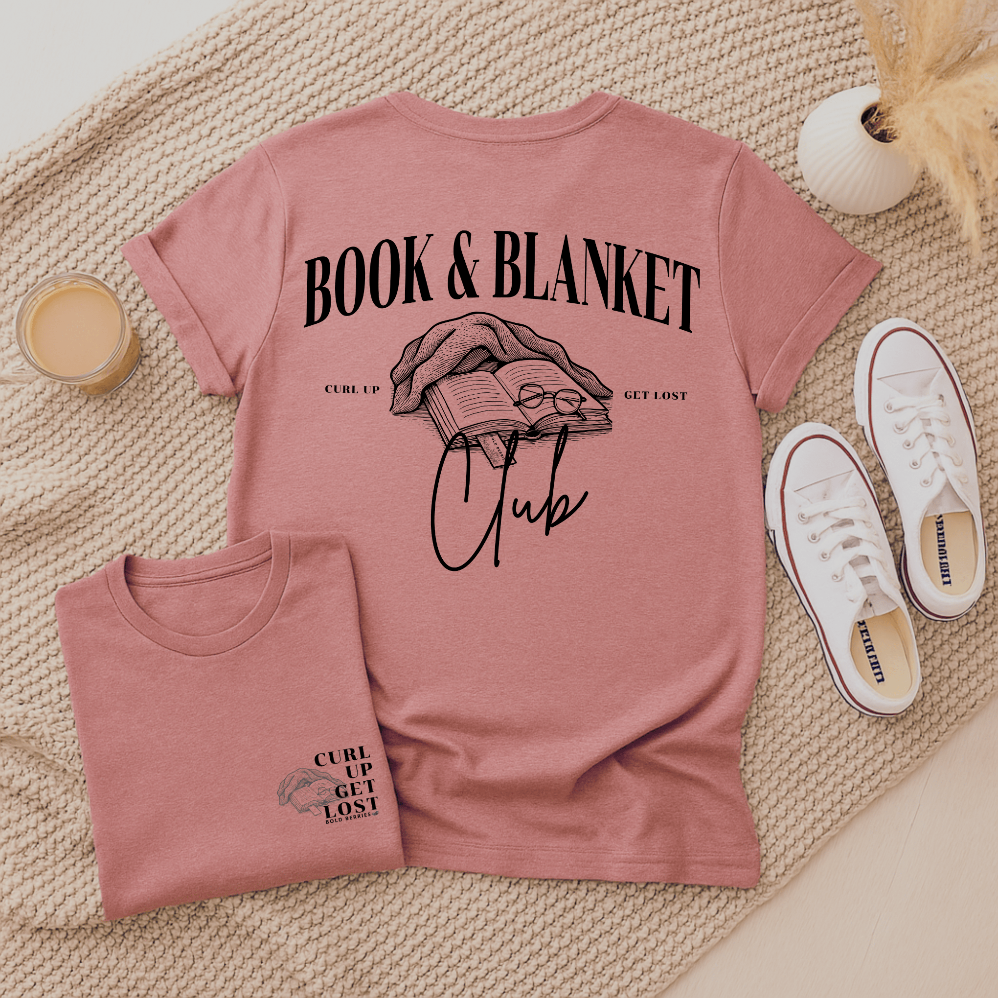 Book & Blanket Club - Adult T-Shirt
