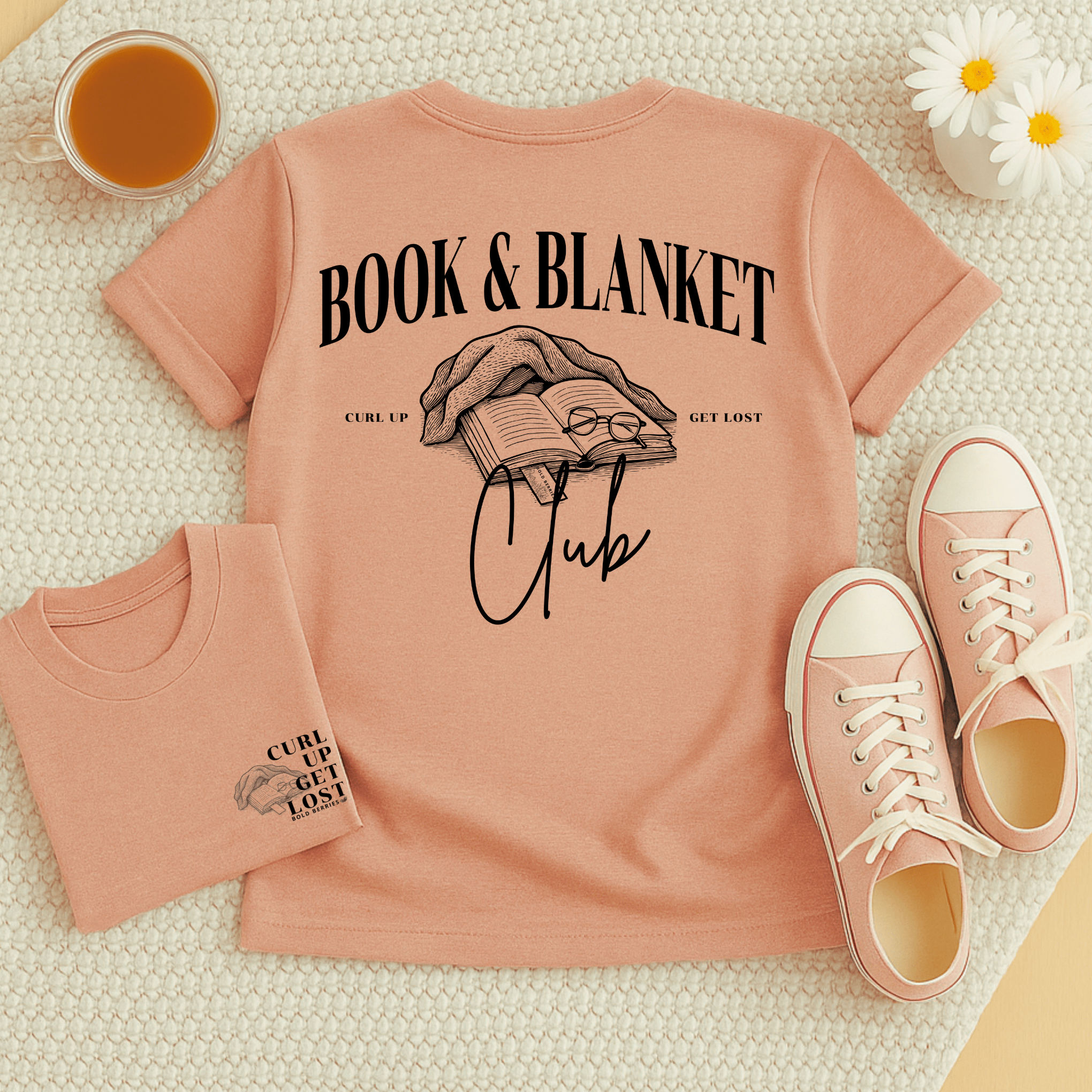 Book & Blanket Club - Adult T-Shirt