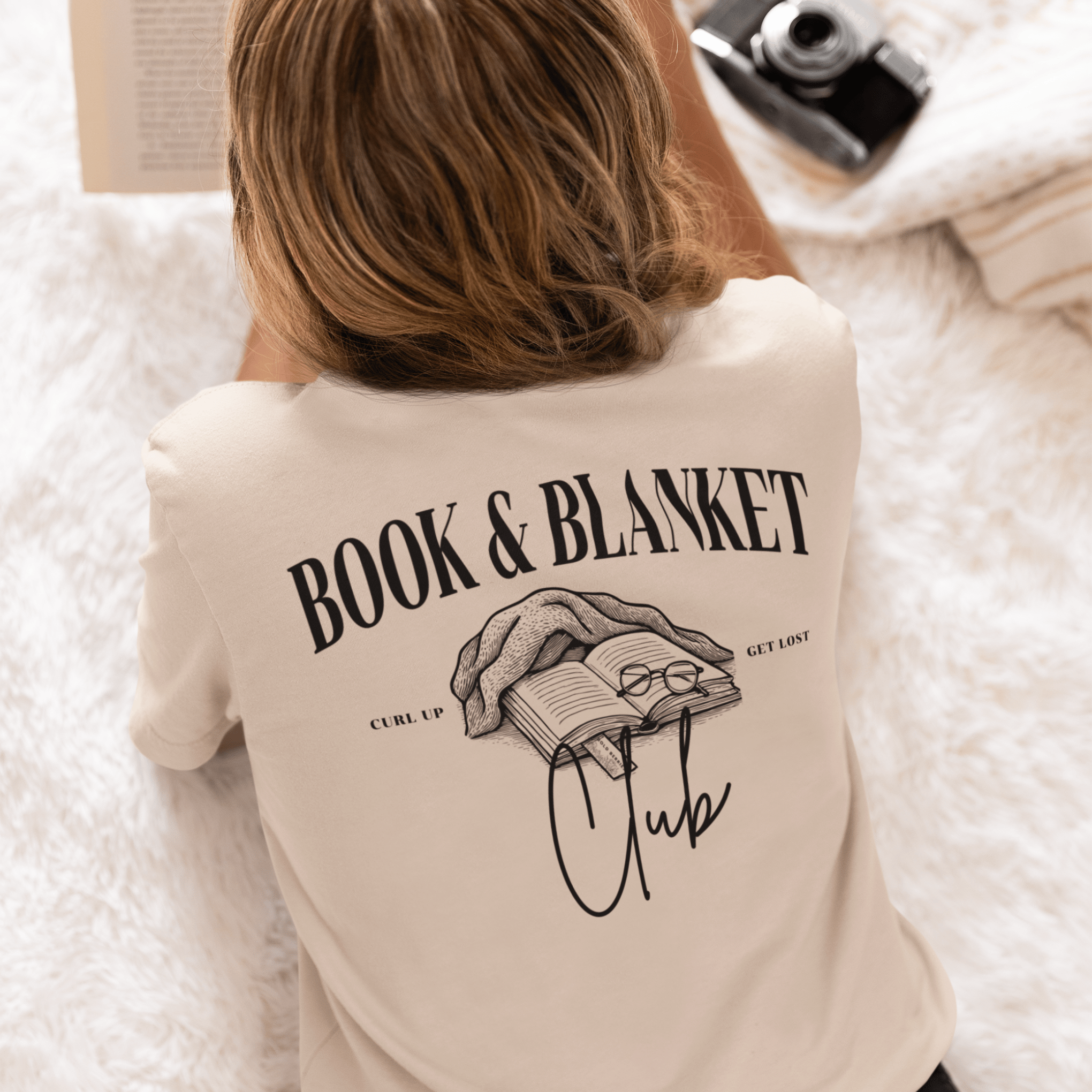 Book & Blanket Club - Adult T-Shirt