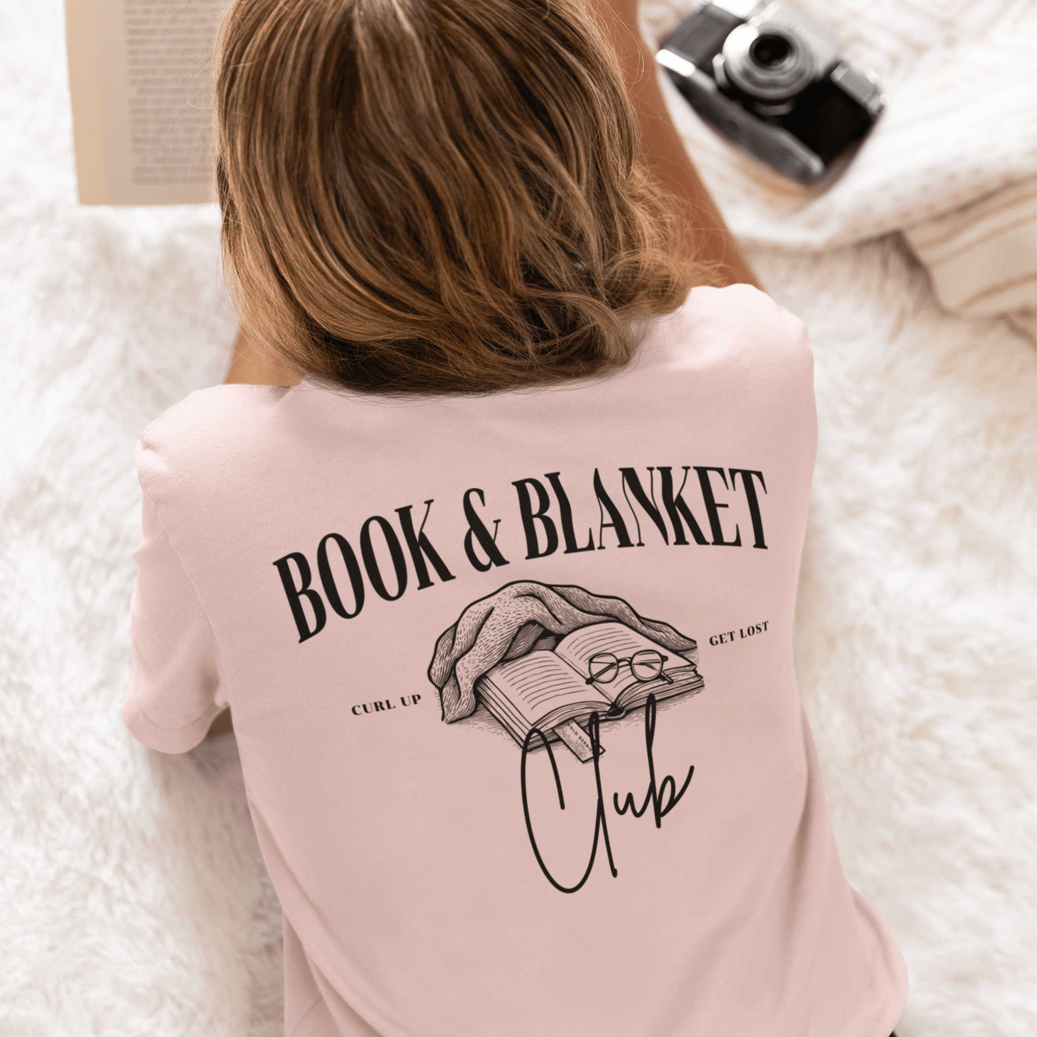 Book & Blanket Club - Adult T-Shirt