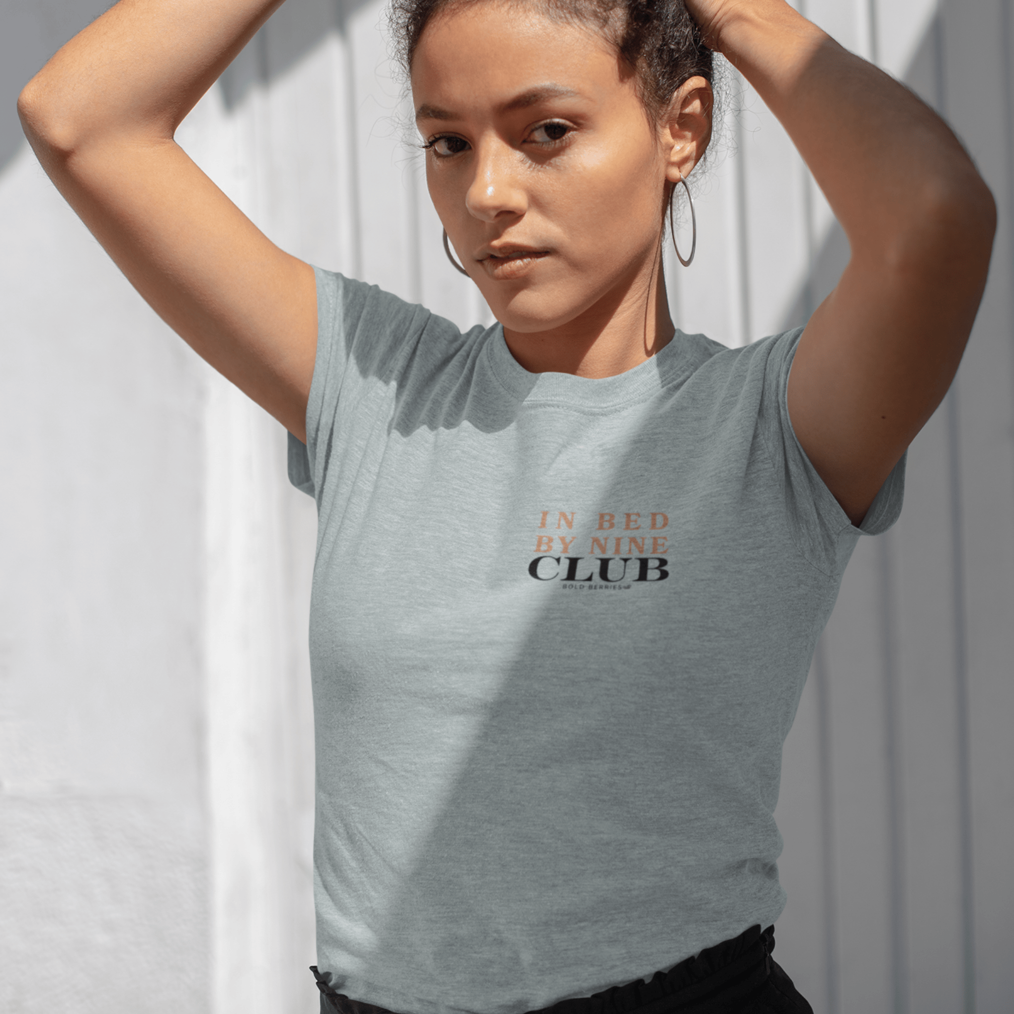 In Bed by Nine Club - Adult T-Shirt