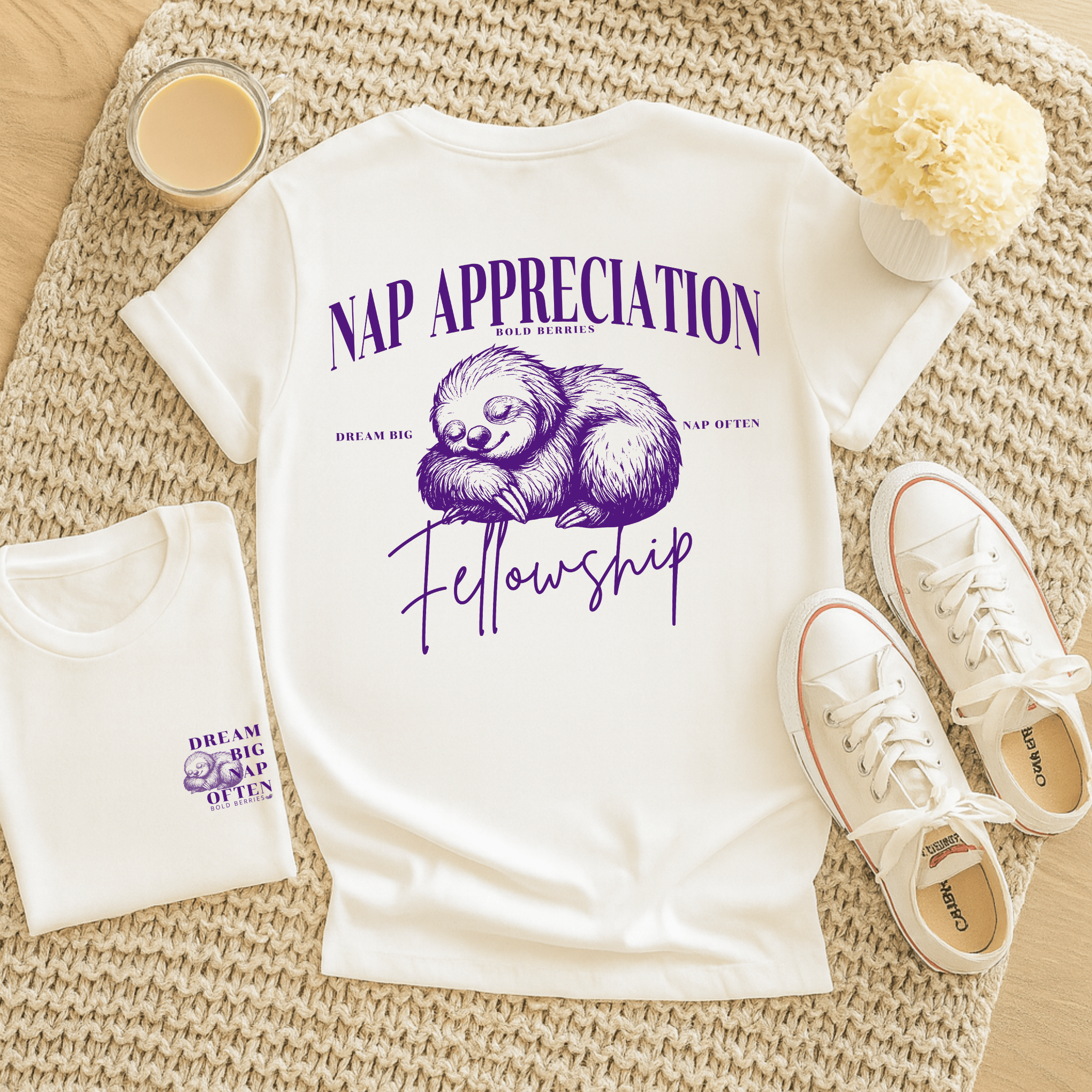 Nap Appreciation Fellowship - Adult T-Shirt
