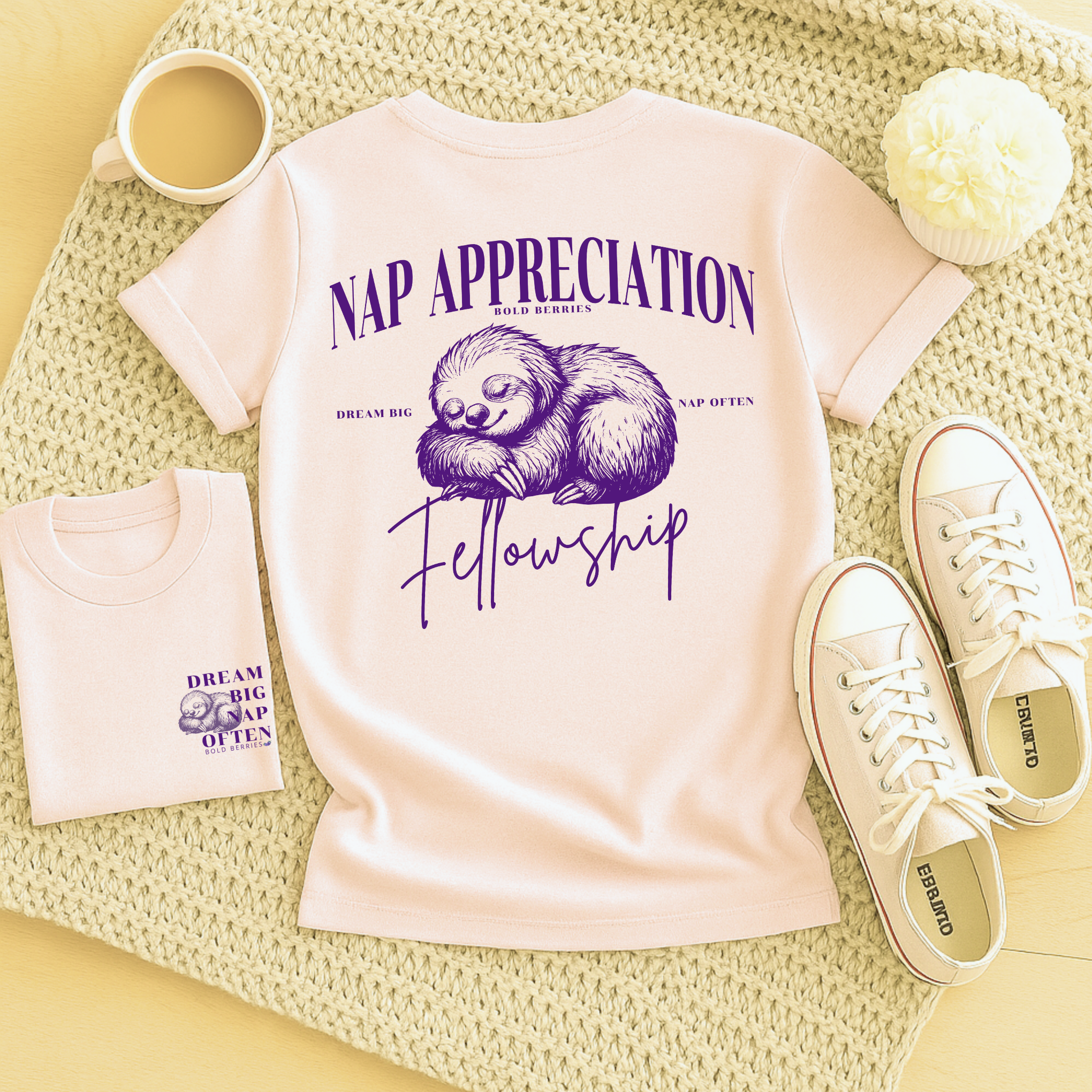 Nap Appreciation Fellowship - Adult T-Shirt
