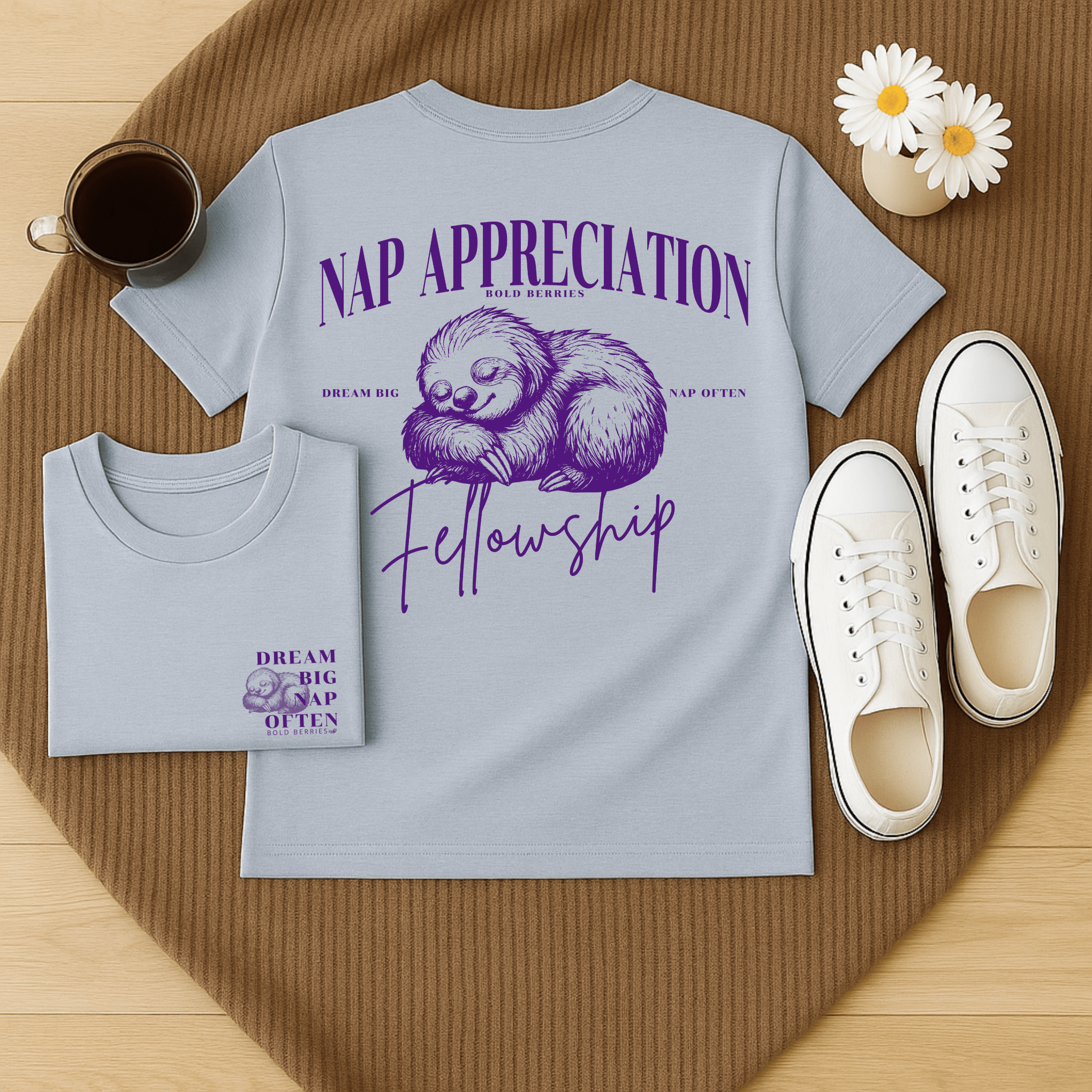 Nap Appreciation Fellowship - Adult T-Shirt
