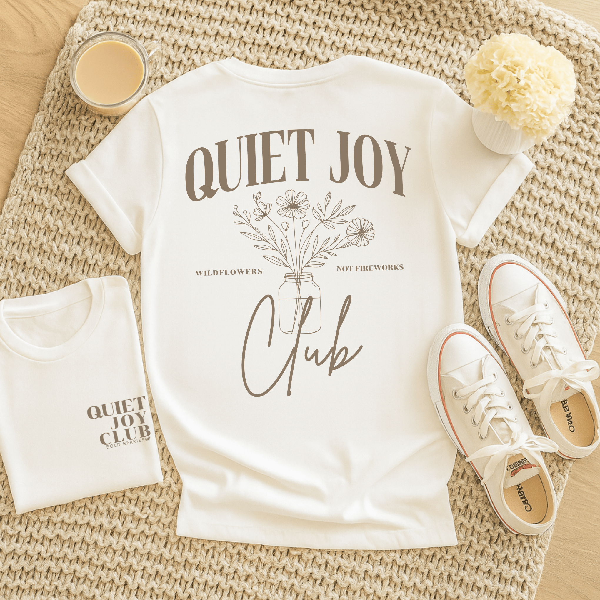 Quiet Joy Club - Adult T-Shirt