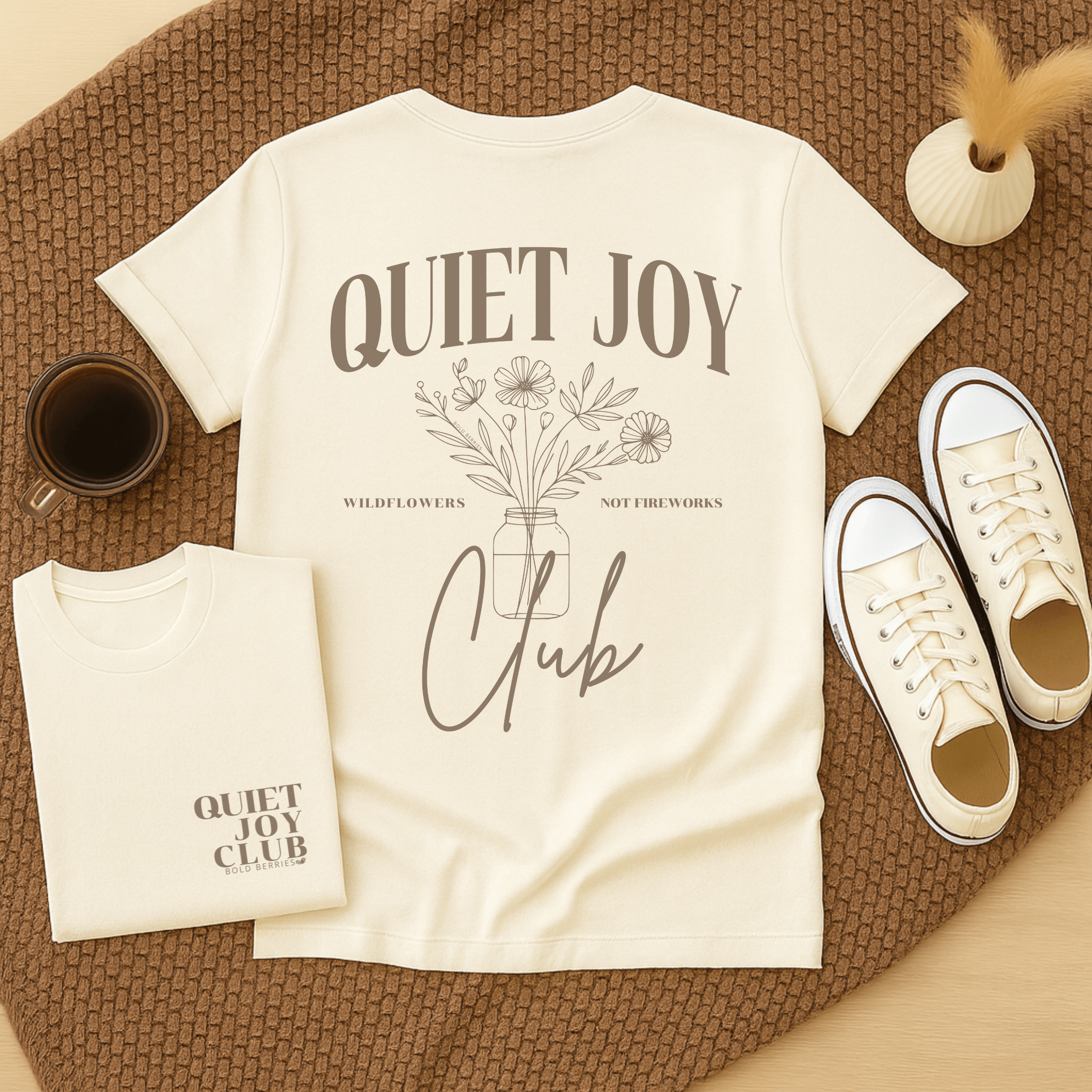 Quiet Joy Club - Adult T-Shirt