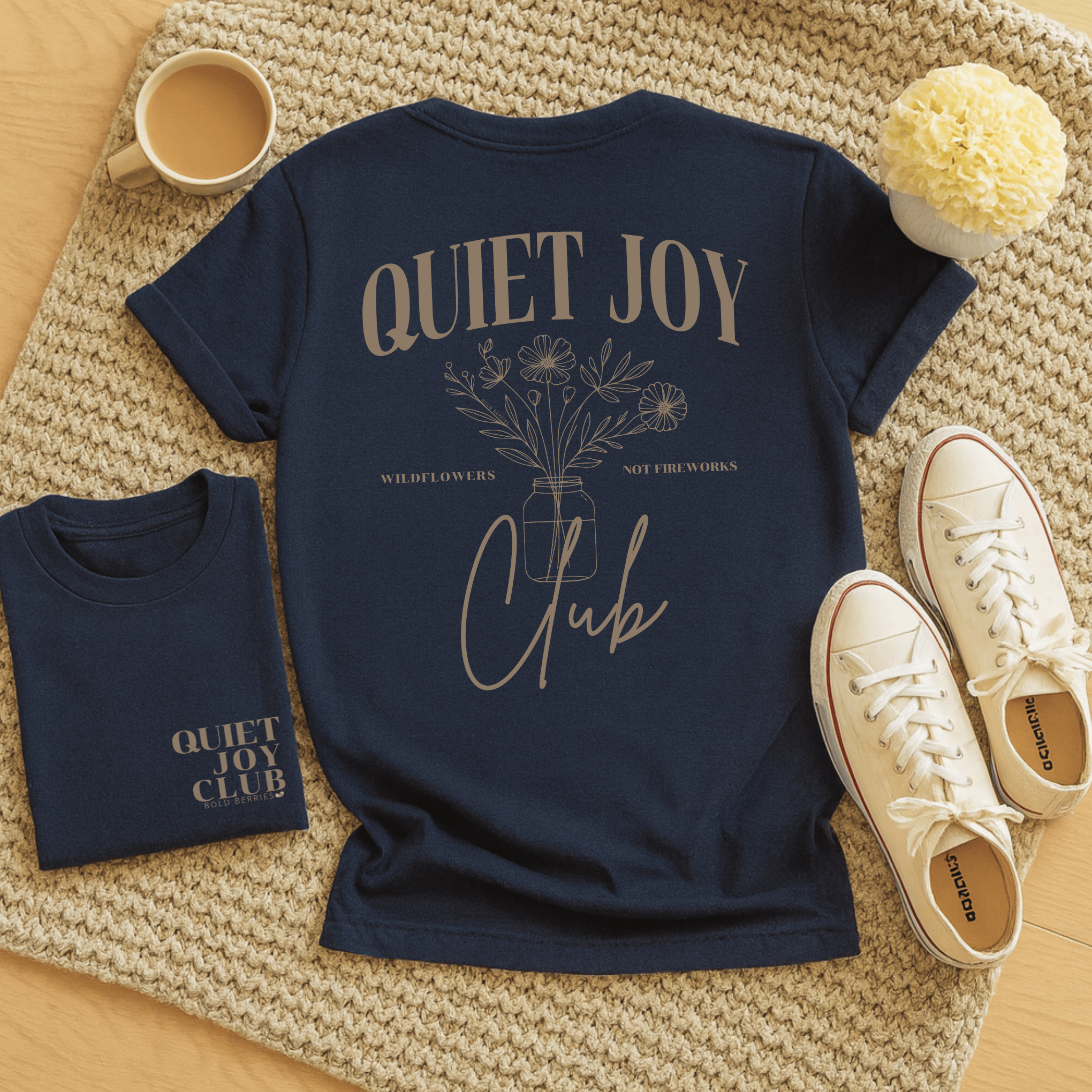 Quiet Joy Club - Adult T-Shirt