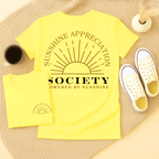 Sunshine Appreciation Society - Adult T-Shirt