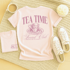 Tea Time Social Club - Adult T-Shirt