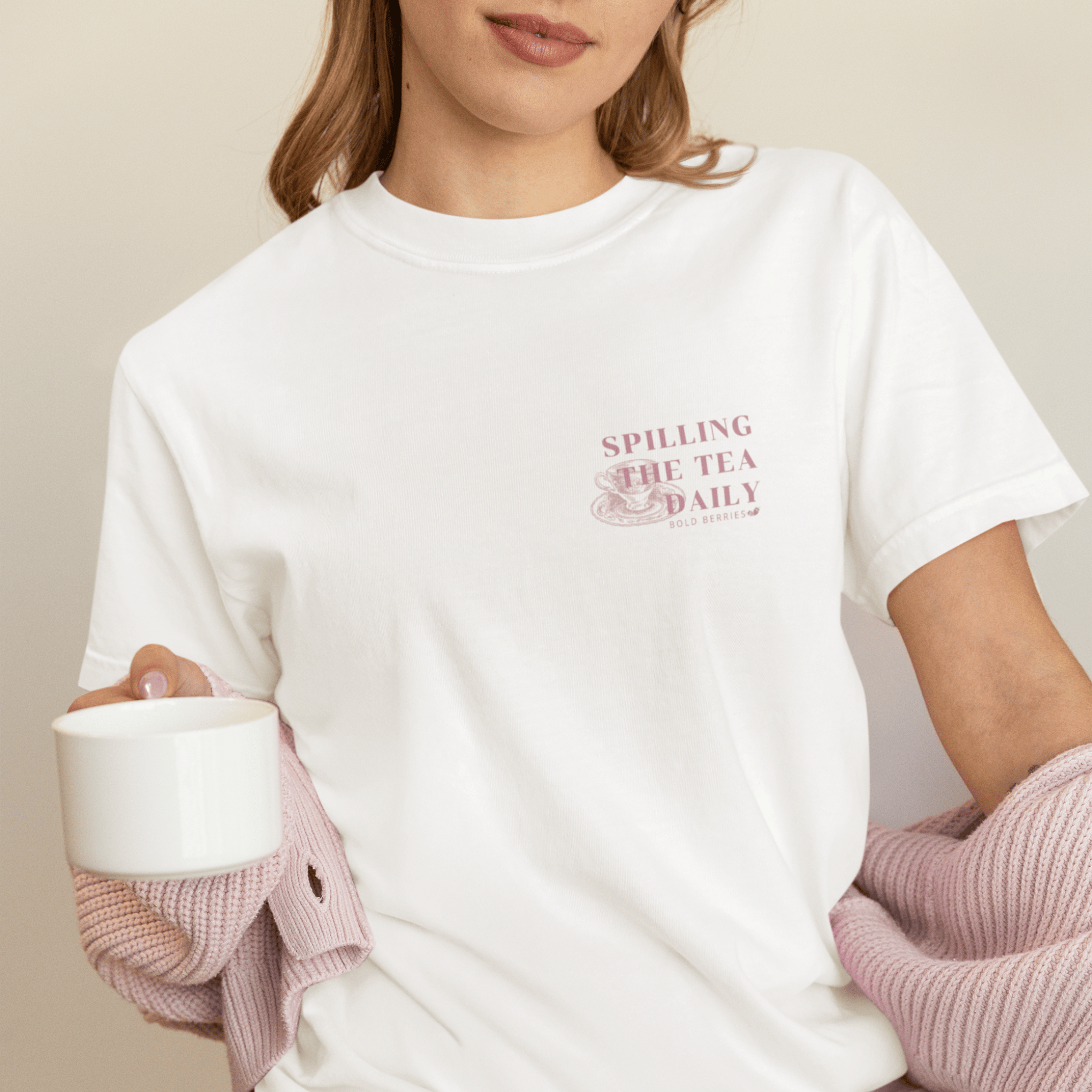 Tea Time Social Club - Adult T-Shirt