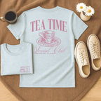 Tea Time Social Club - Adult T-Shirt