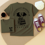 Emotionally Invested In Fictional Dragons - Adult T-Shirt