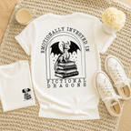 Emotionally Invested In Fictional Dragons - Adult T-Shirt
