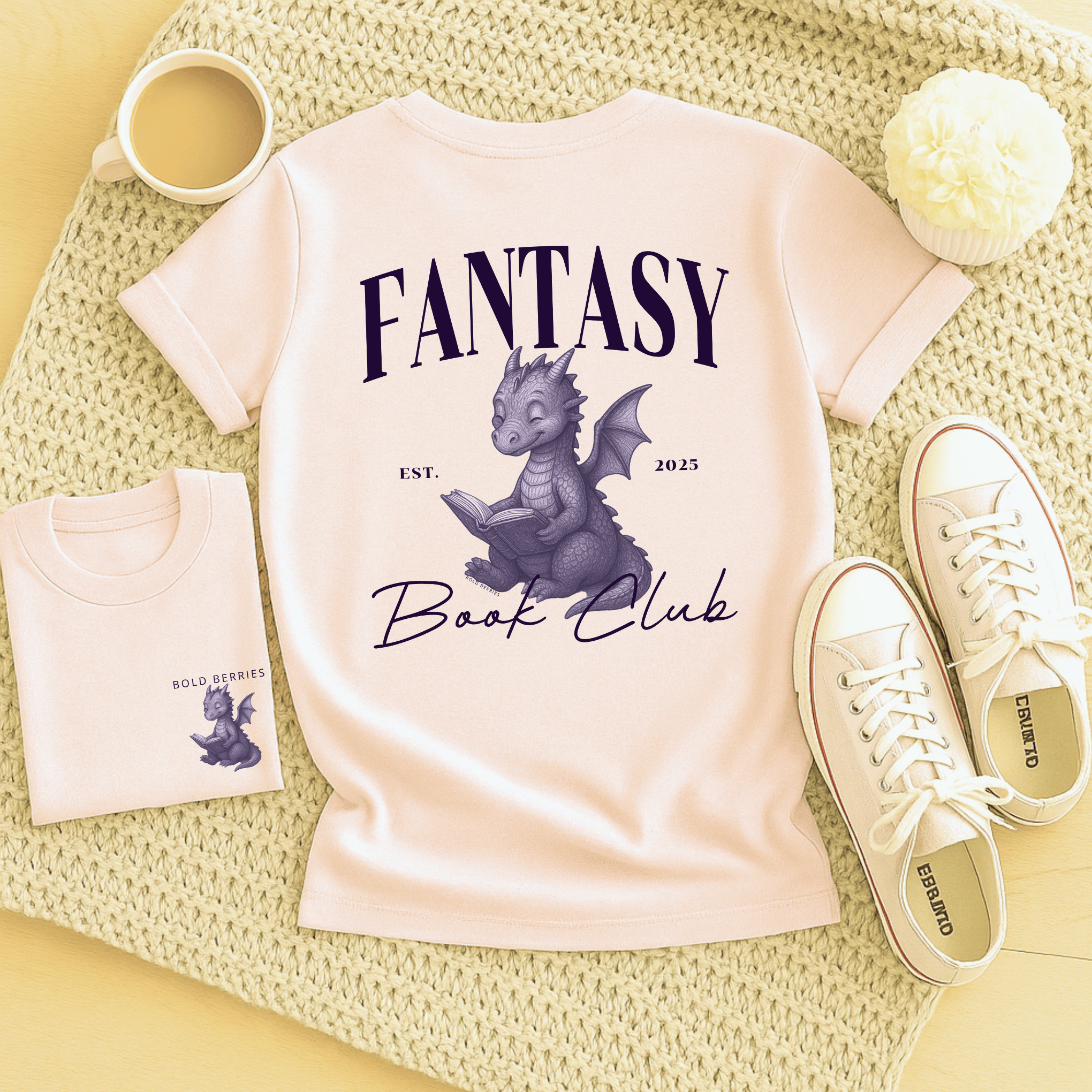 Fantasy Book Club - Adult T-Shirt