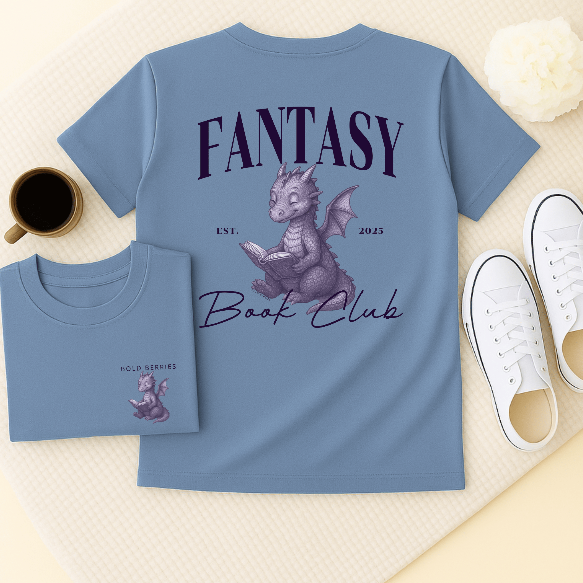 Fantasy Book Club - Adult T-Shirt