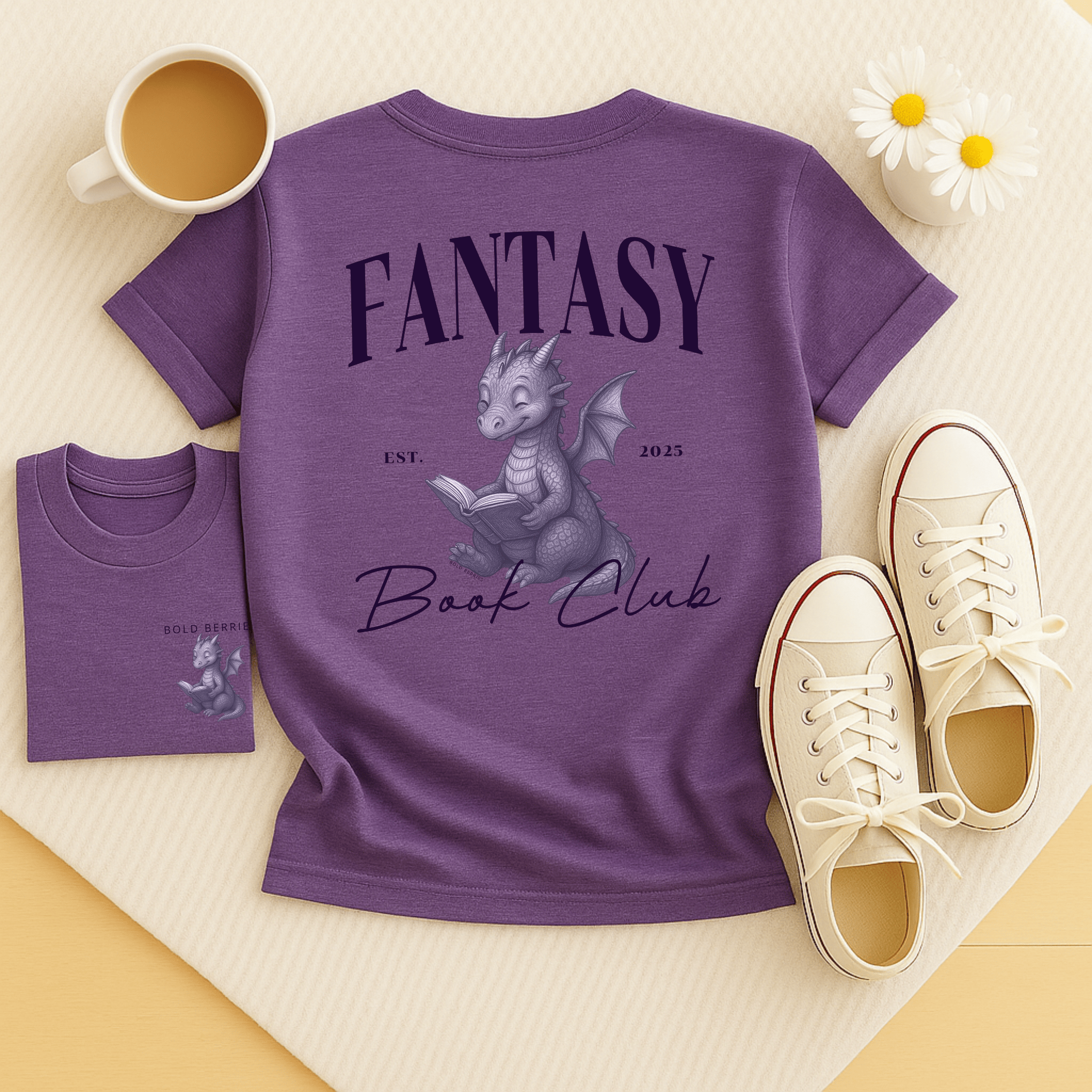 Fantasy Book Club - Adult T-Shirt