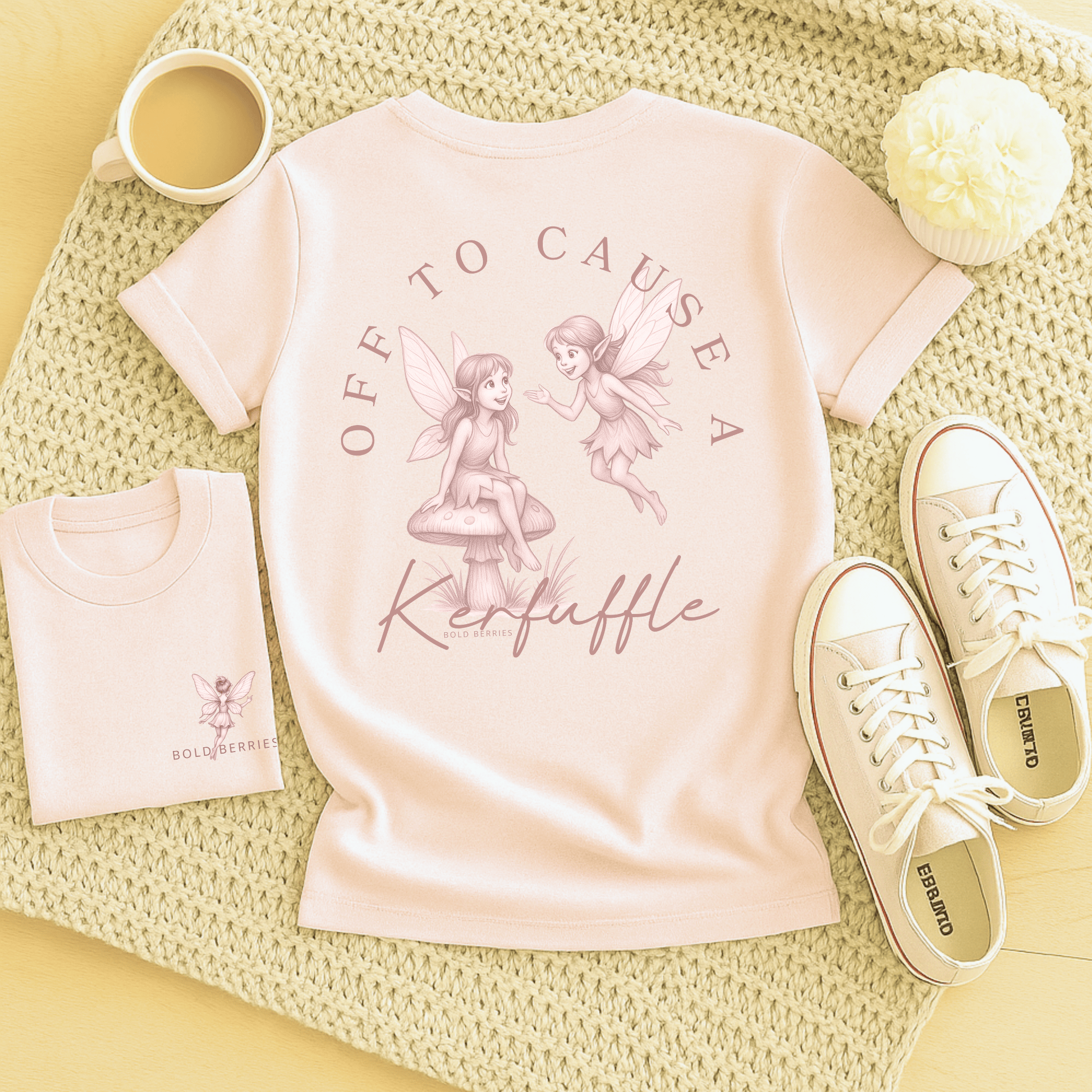 Off to Cause a Kerfuffle - Adult T-Shirt