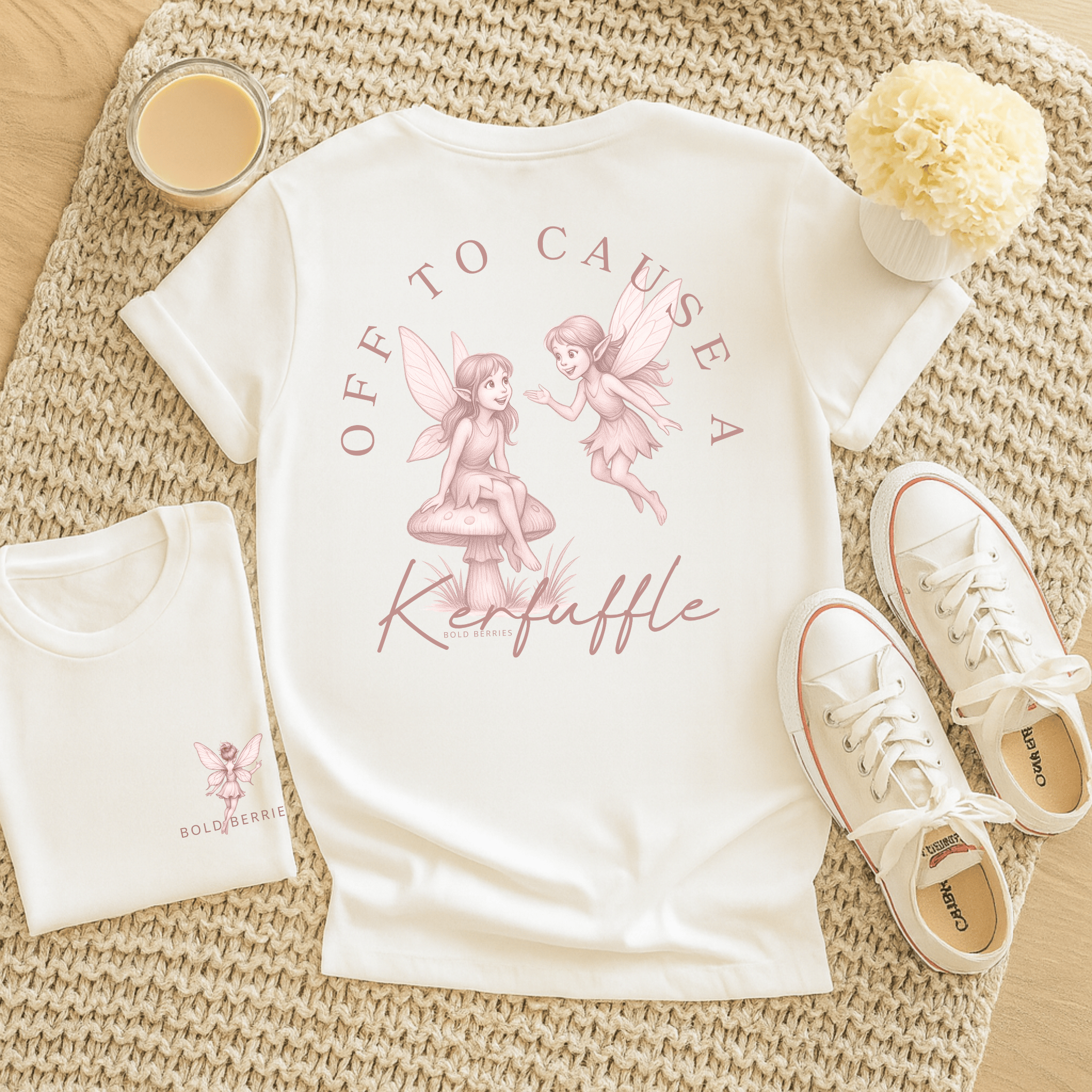 Off to Cause a Kerfuffle - Adult T-Shirt