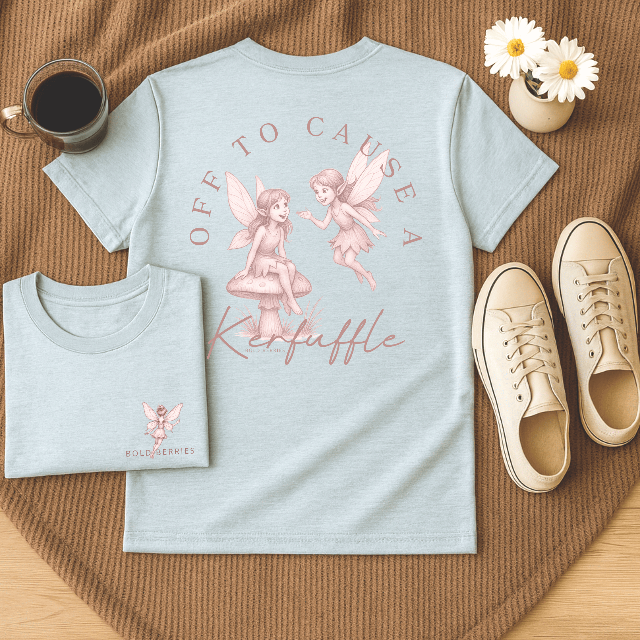 Off to Cause a Kerfuffle - Adult T-Shirt