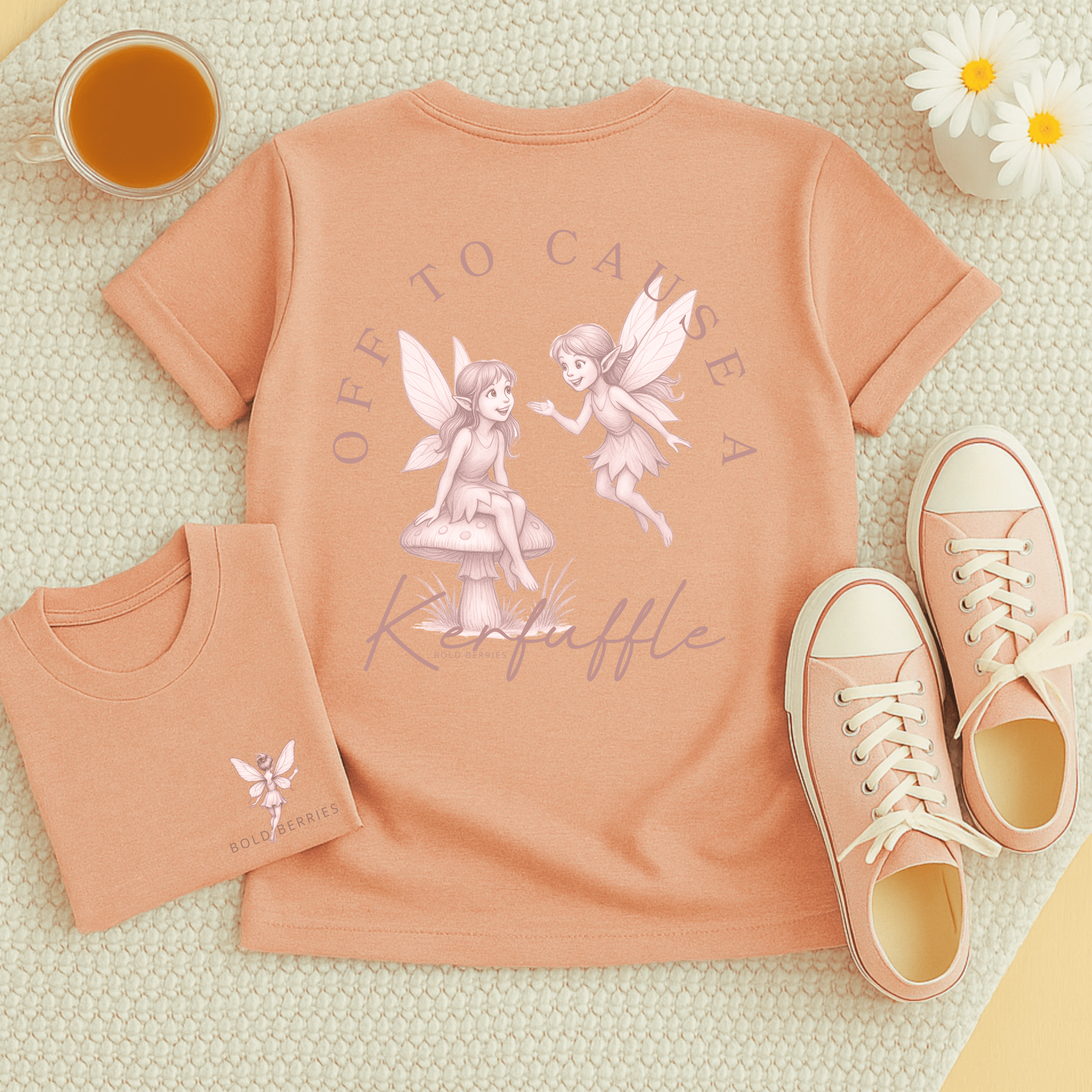 Off to Cause a Kerfuffle - Adult T-Shirt