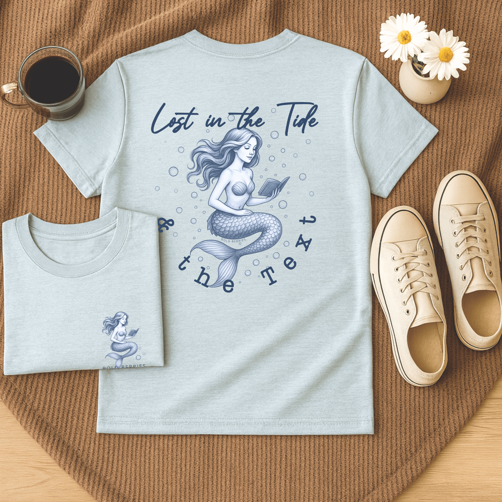Lost in the Tide & The Text - Adult T-Shirt
