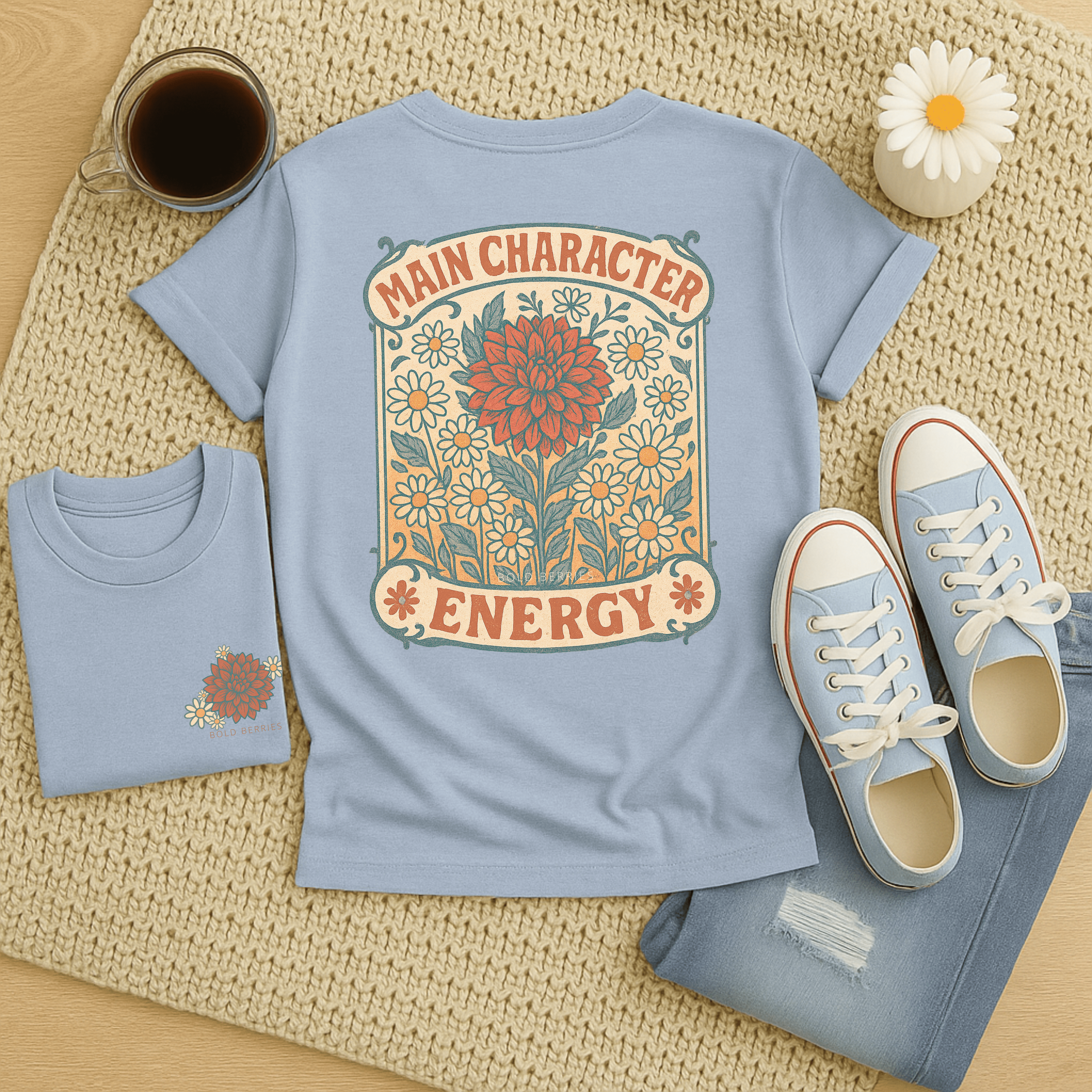 Main Character Energy - Adult T-Shirt