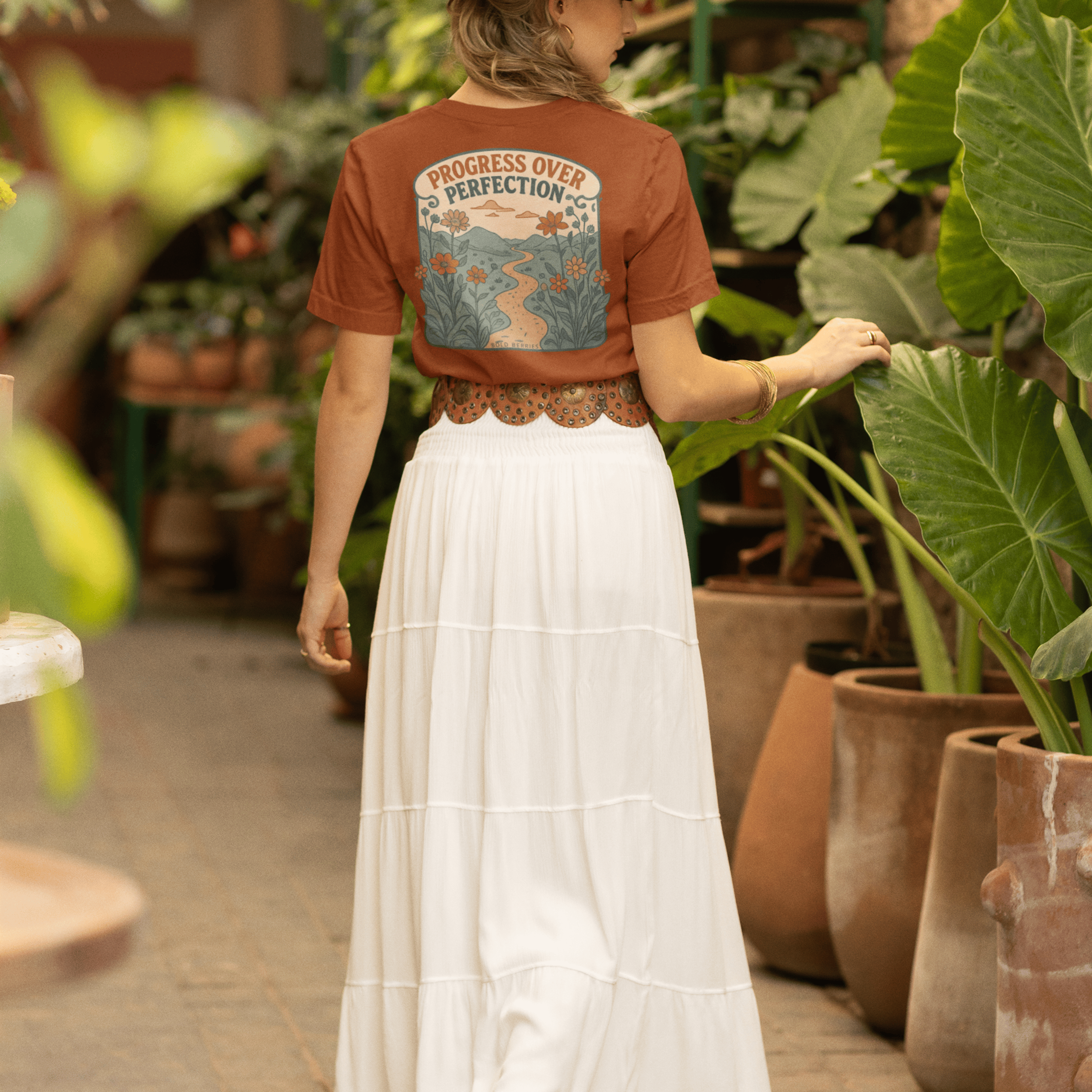 Progress Over Perfection - Adult T-Shirt