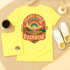 Share Your Rainbow - Adult T-Shirt