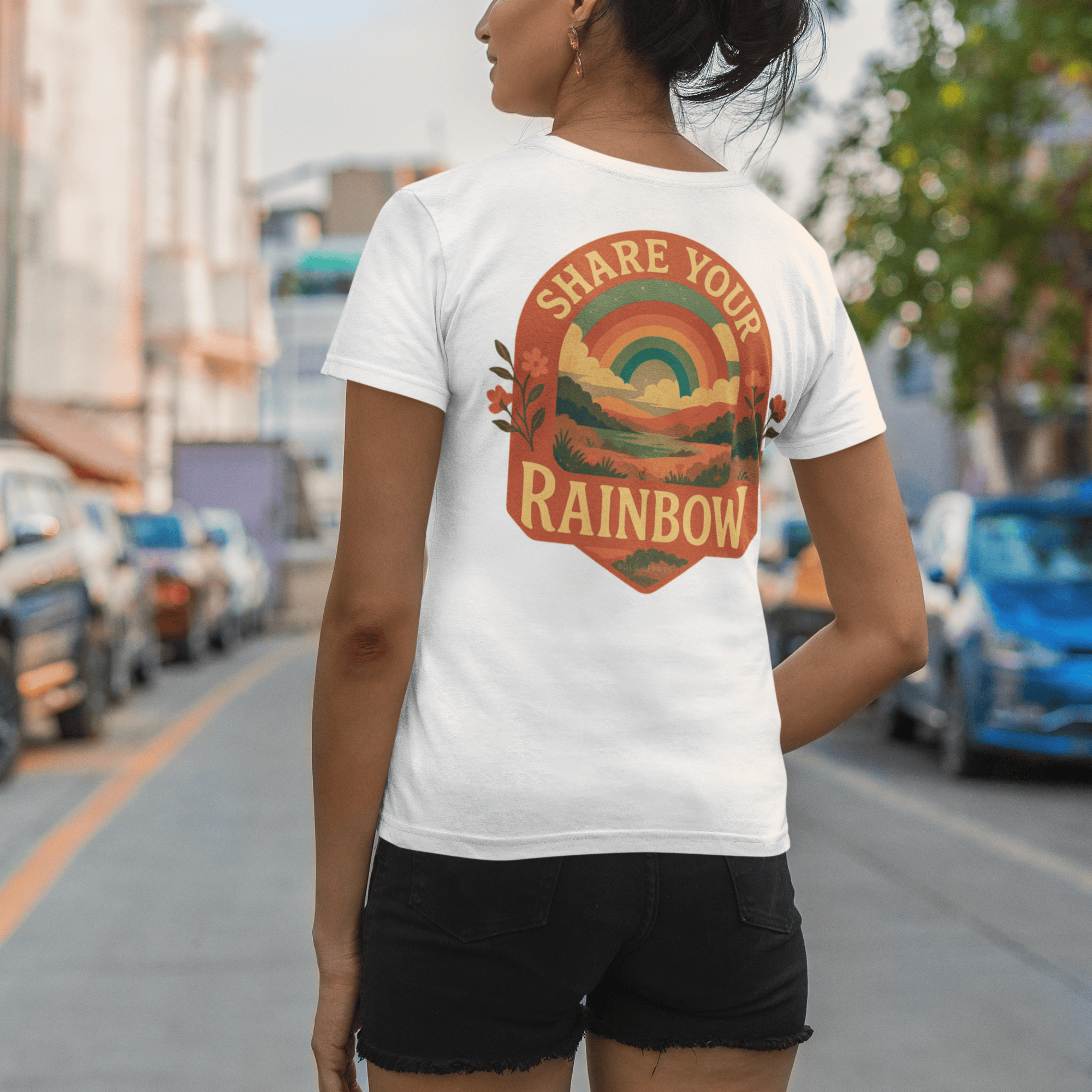 Share Your Rainbow - Adult T-Shirt