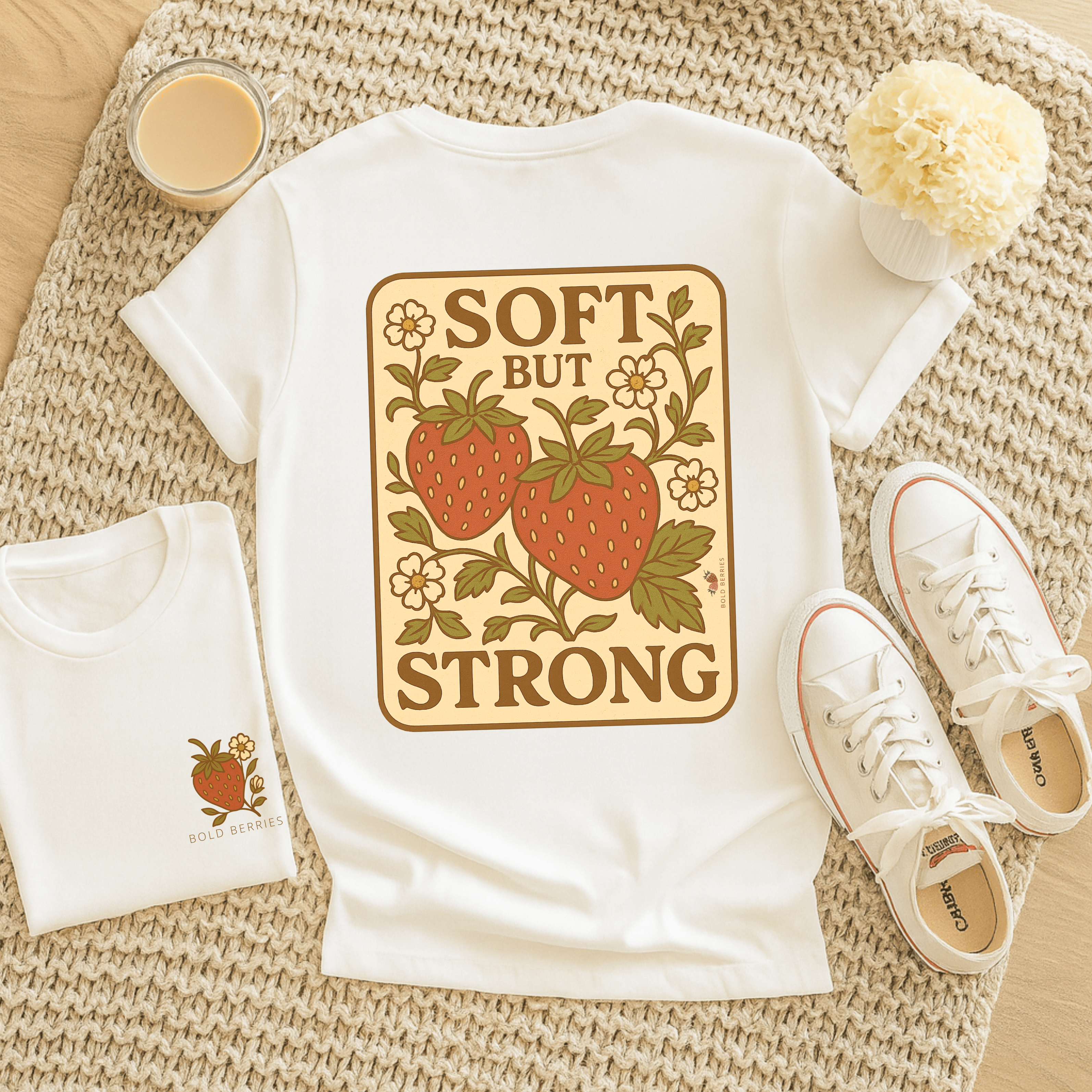 Soft But Strong - Adult T-Shirt