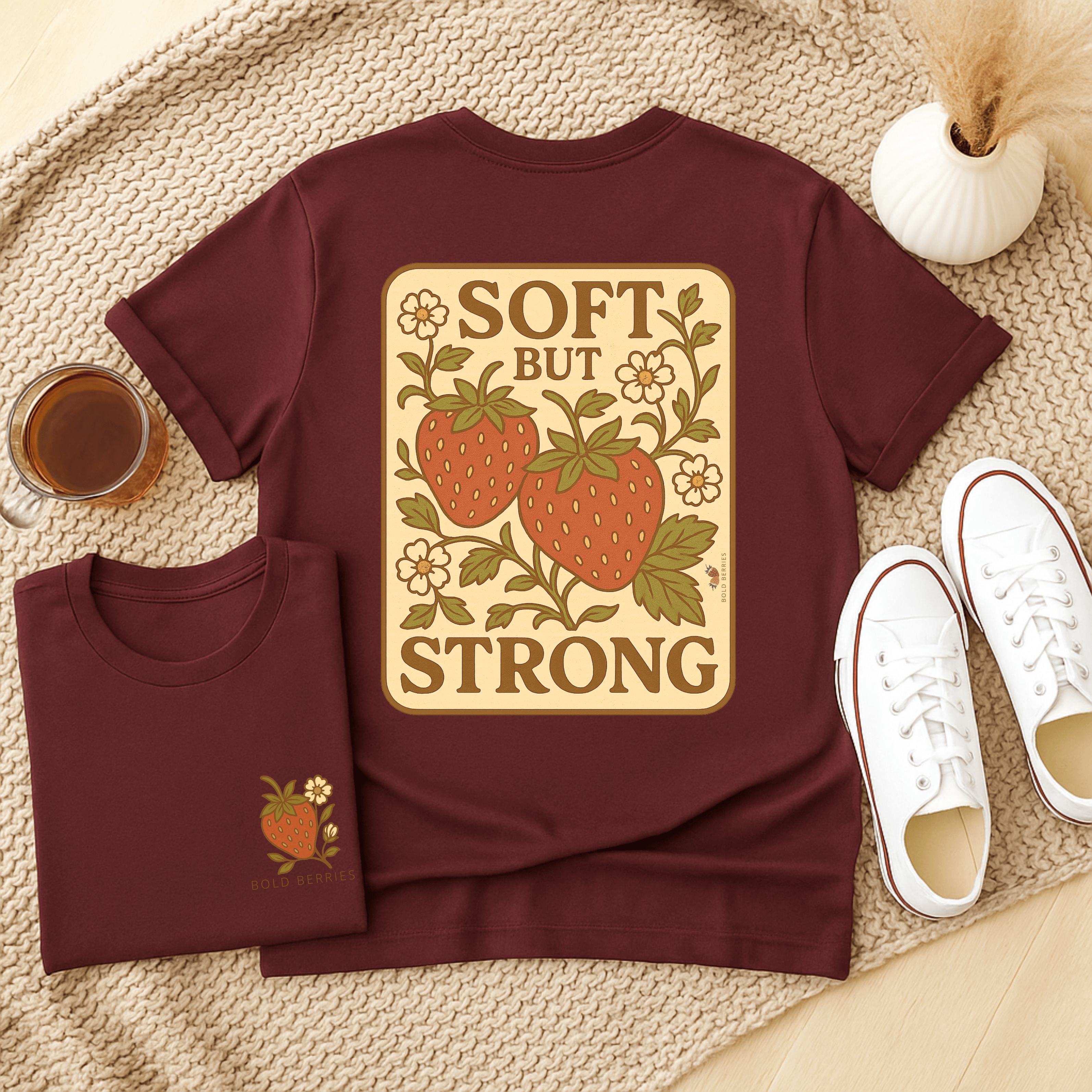 Soft But Strong - Adult T-Shirt