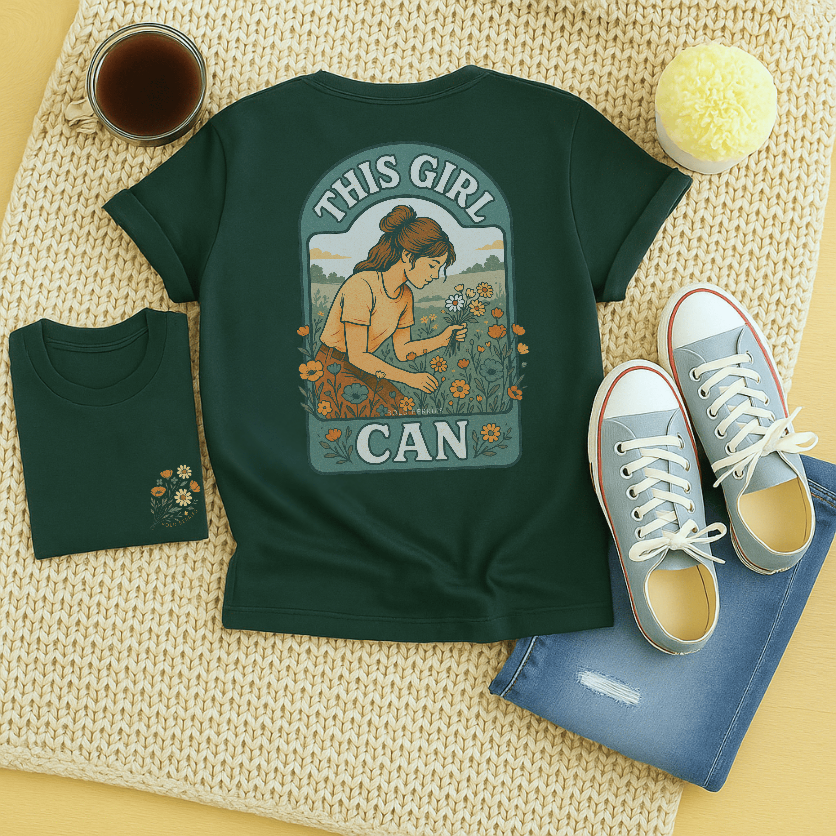 This Girl Can Shirt - Adult T-Shirt